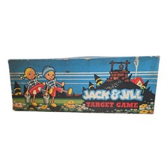 Cadaco Ellis Jack & Jill Target Game 1960 Vintage Nursery Rhyme Ages 4-7