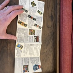 VINTAGE COLECO INDUSTRIES INC TOYS / GAMES CATALOG HANDHELD GAMES 1980