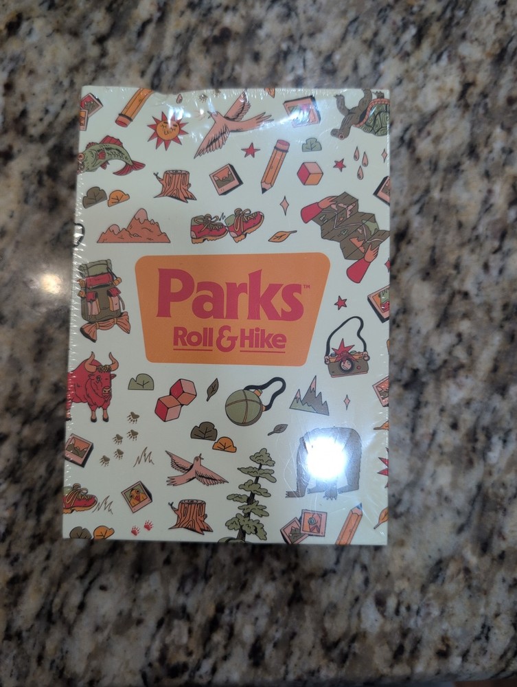 Keymaster Games Parks Roll & Hike Board Game: Creative Thinking, 1-4 Players,