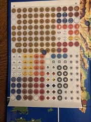 Mayfair Board Game Dragonriders of Pern Plastic Tokens Vintage 1989