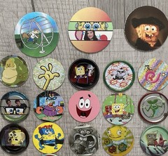Tazos Bob Esponja Mexico Edition