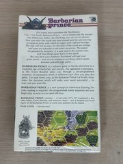 Barbarian Prince RARE SEALED CONDITION Dwarfstar #8700 Solitaire Roleplaying RPG