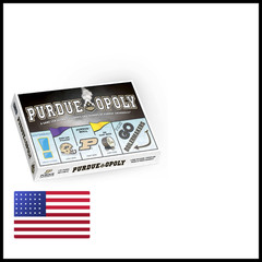 Late For The Sky Purdue University Purdueopoly Board Game Opoly-Style Campus