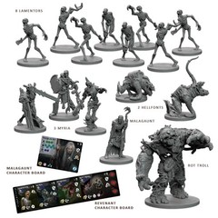 Board Game Dungeons of Enveron Starter Set Fantasy Crawler Maladum Immersive