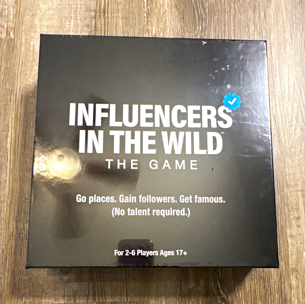 Triple 5 Games Influencers In The Wild Board Game Social Media Dice 2-6 17+ MPN