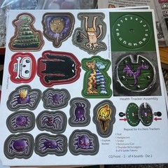 CoraQuest Board Game Kickstarter Edition Dungeon Explorer 1-4 Players