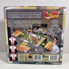 Kitchen Rush Real-Time Cooperative Board Game Stronghold Games 1st Ed Complete