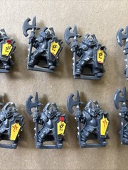 Lot of 10 Battle Masters Finmar’s Chaos Warriors Mini Figures Replacement Parts