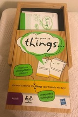 The Game Of Things Board Game ~Hilarious Creative Card Discontinued Wood Box