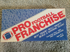 2001 PRO FRANCHISE FOOTBALL Board Game Family Vintage USA NFL Licensed Complete