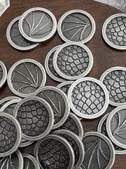 Wyrmspan Upgrade Pack From Stonemaier Games Metal Coins Wooden Pieces Complete