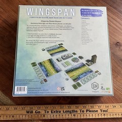 Wingspan 2019 Stonemaier Bird Board Game Elizabeth Hargrave Complete Pristine