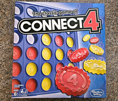 Hasbro Connect 4 Travel Size Strategy Board Game, Ages 6+, 2 Players