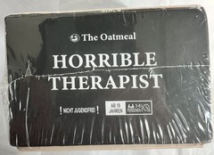 The Oatmeal Horrible Therapist Extra Horrible Edition Adult Card Game SEALED