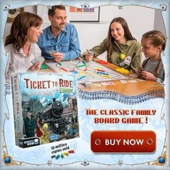 Days Of Wonder Ticket to Ride: Europe Board Game blue (DO7202)