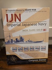 COMPASS GAMES IJN IMPERIAL JAPANESE NAVY WWII COMPLETE GAME. Partially Punched