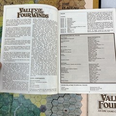 Valley of the Four Winds Game Swords Sorcery Games Workshop 1980