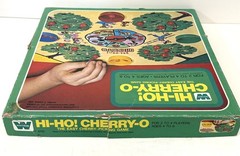 Vintage HI-HO! CHERRY-O GAME w/ Hooked Cherries Whitman 1973 Near COMPLETE