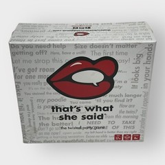 That’s What She Said – The Party Game of Twisted Innuendos Board Game BRAND New