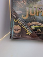 Jumanji The Game in a Real Wooden Box Edition Adventure Board Game – Sealed