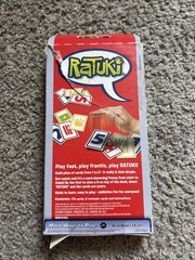 Ratuki Card Game Ages 8+ Players 2-5 Complete