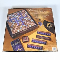 Scrabble 50th Anniversary Collectors Edition 1998 Vintage Board Game
