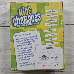 Kids Charades Game Acting Party Game New Sealed Outset Media