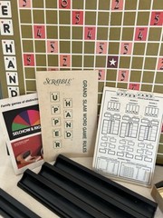 Vintage 1981 Show & Righter Scrabble Grand Slam Word Game Complete Set