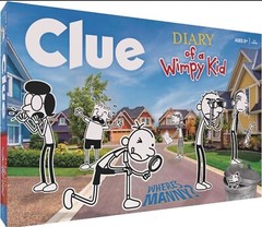 USAopoly Diary of a Wimpy Kid Clue, Board Game