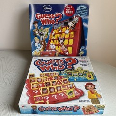 Guess Who? Board Game Set of 2 Original Guess Who, Disney Guess Who Bundle