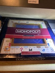 Monopoly Luxury Wooden Edition with Wood Game Board New Premium Collectible