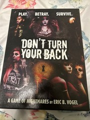 Don’t Turn Your Back Board Game -Evil Hat Games USED/ COMPLETE – SEE PICS