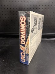 NEW SEALED! 1986 VINTAGE UNO DOMINOS FAMILY BOARD GAME INTERNATIONAL GAMES