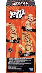 Jenga Classic Game Genuine Hardwood Blocks Stacking Tower Game for 1 or More NEW