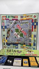 The Simpsons Monopoly Game Welcome To Springfield 2001 Complete Vtg Family Game