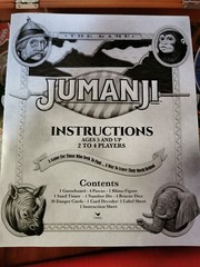 Jumanji The Board Game Wooden Box Edition Kids Children Fun Party Play Toy 2017