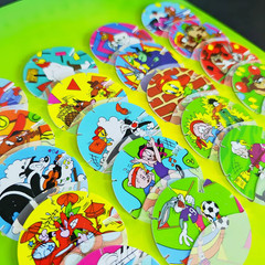 Looney Tunes Tazos (Complete 40/40) + Album (See the photos)