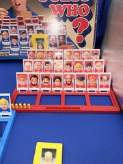 Vintage 1991 Guess Who? Board Game Milton Bradley Complete The Mystery Face Game