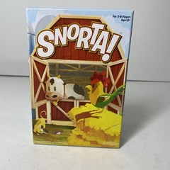 Snorta! Card Game By Playroom-2020 Edition- Family Game Night- Animals-COMPLETE