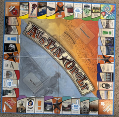 Austinopoly Board Game Complete Austin Texas Edition Late For The Sky 2016 USA