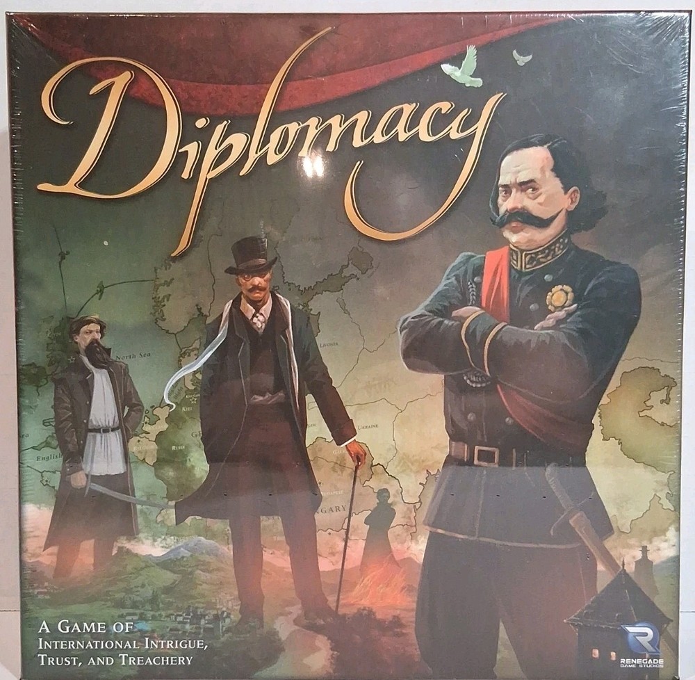 Renegade Game Studios: Diplomacy New Sealed Hasbro Wizards of the Coast