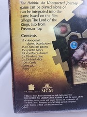 The Hobbit: An Unexpected Journey Adventure Board Game, LOTR, NEW Factory Sealed