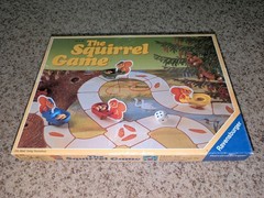 The Squirrel Game Board Game – Ravensburger 1987 Almost Complete but Playable