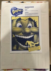 1992 Milton Bradley Eat At Ralph’s Motorized Fast Food Game COMPLETE Untested MB