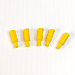 1991 Guess Who Board Game Replacement 5 Yellow Pegs Parts Only Pieces