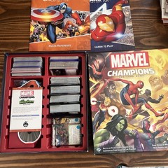 Marvel Champions Card Game Lot, Base Game + Green Goblin + 4 Hero Packs