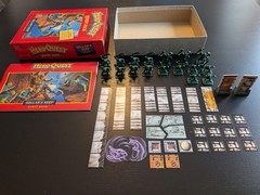 COMPLETE HeroQuest Kellar’s Keep expansion board game (1991)