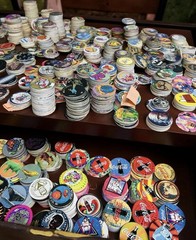90 ’s POG Collection – Lot of 75 POGs w Two Slammers