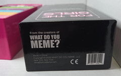 For The Girls Card Game – What Do You Meme? – Adult Party Game – Preowned –