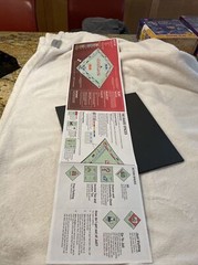 Monopoly Board Game Replacement Board & Instruction Manual Booklet Only